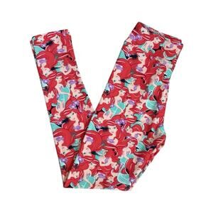 Lularoe The Little Mermaid Ariel Leggings Tween